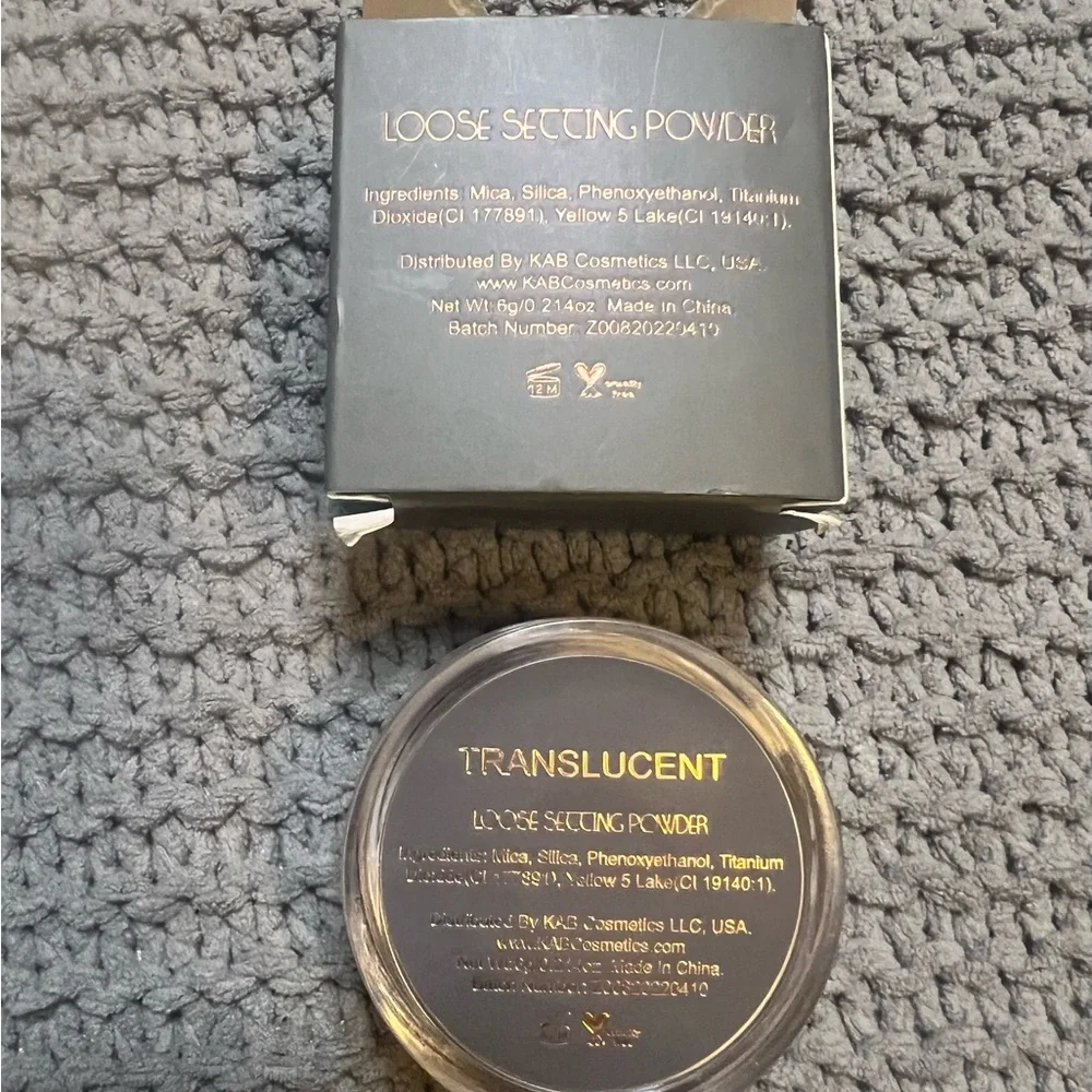 KAB Cosmetics Setting Powder - Tan
